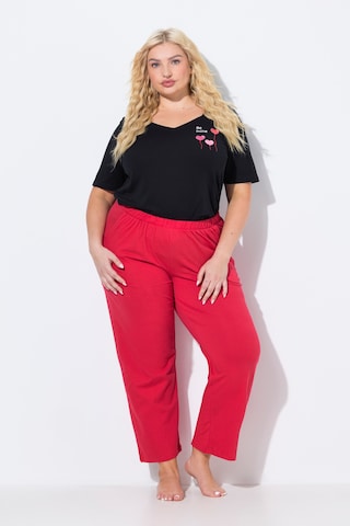 Ulla Popken Pyjamabroek in Rood