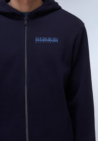 NAPAPIJRI - Sudadera con cremallera 'B-Vanni' en azul