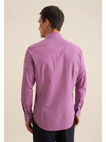 SEIDENSTICKER Slim Fit Hemd in Pink