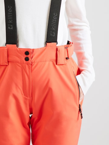KILLTEC - regular Pantalón deportivo 'Erielle' en naranja