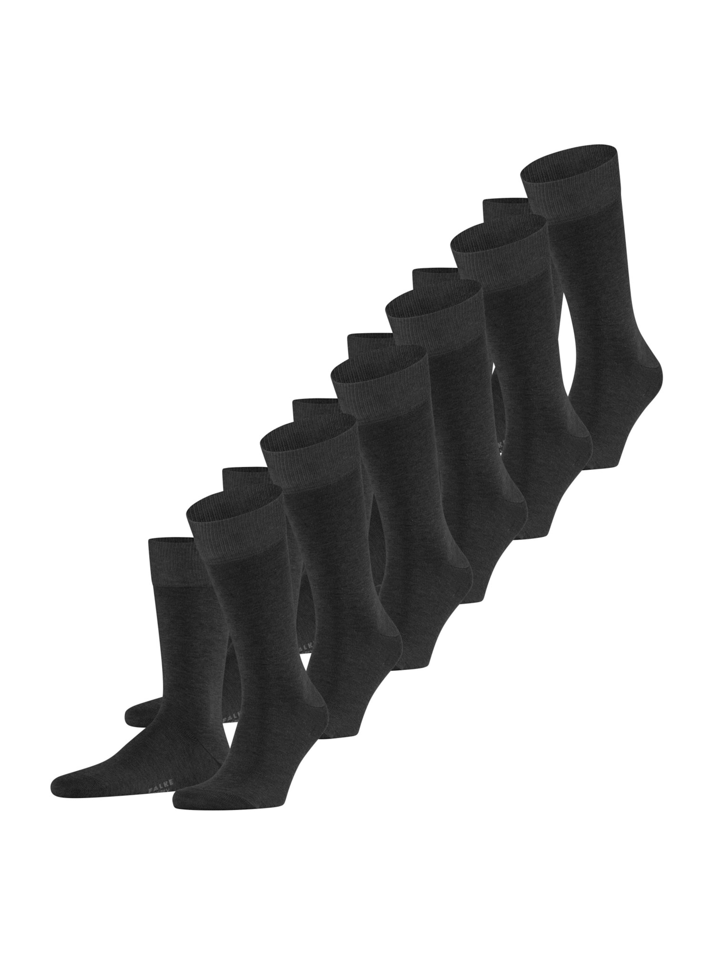 FALKE Κάλτσες 'Happy' σε γκρι: μπροστά