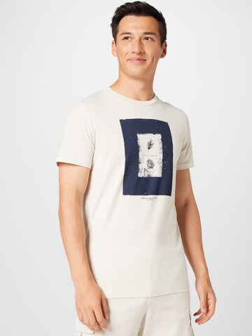 s.Oliver Shirt in Beige: voorkant