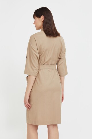 Finn Flare Shirt dress in Beige