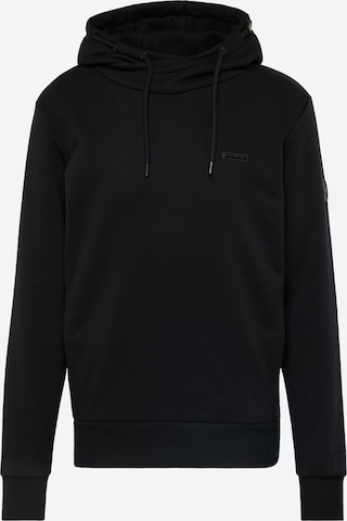 Ragwear Sweatshirt 'NATTE' in Zwart: voorkant