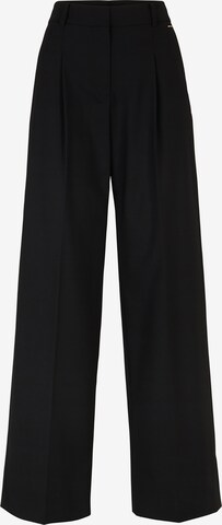 JOOP! Loose fit Pleated Pants in Black: front