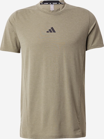 ADIDAS PERFORMANCE Funktionsskjorte 'Designed For Training' i grøn: forside