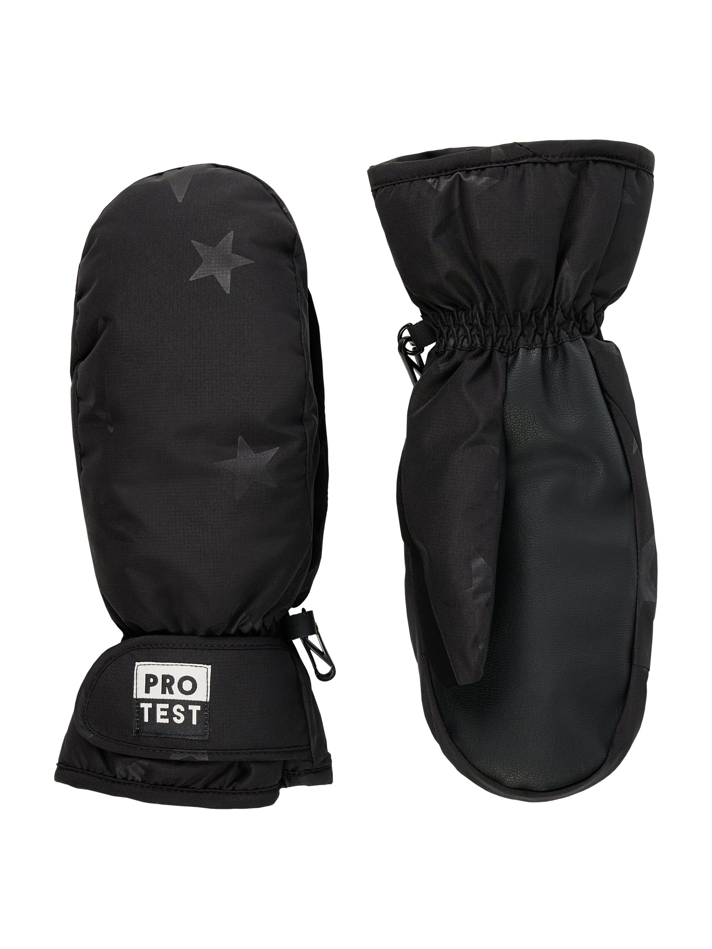 PROTEST Sporthandschuhe 'PRTBassy' in Schwarz: Vorderseite