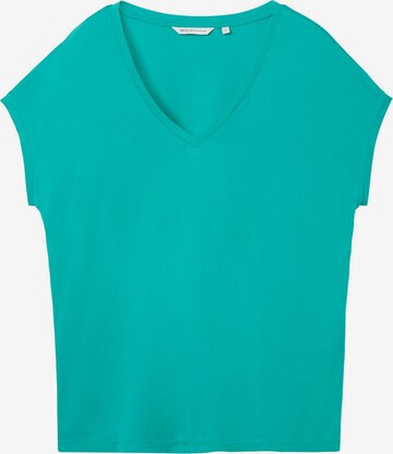 T-shirt TOM TAILOR DENIM en vert : devant