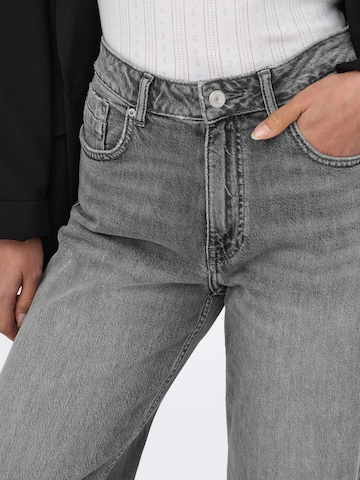 ONLY Wide leg Τζιν 'ONLJUICY' σε γκρι