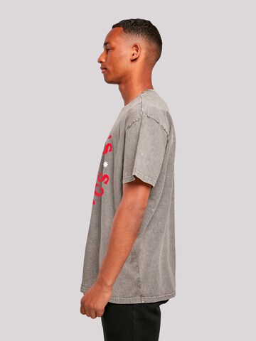 T-Shirt 'Star Wars Mando Galaxy´s Greetings' F4NT4STIC en gris