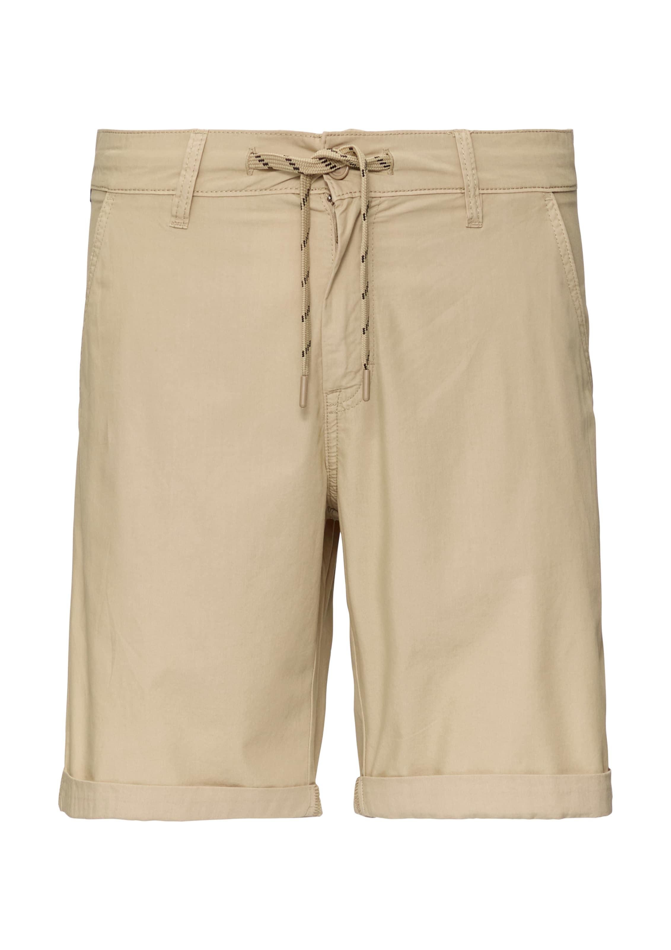 QS Chino 'John' in Beige: voorkant