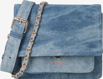 Seidenfelt Manufaktur Crossbody Bag 'Meldal' in Blue: front