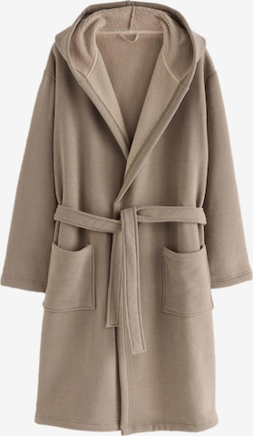 NextKratki kupaći ogrtač - bež boja: prednji dio