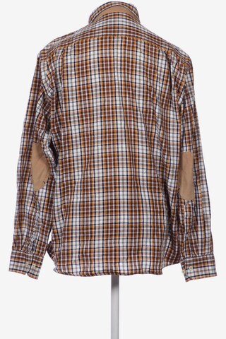 JUPITER Button Up Shirt in XL in Brown