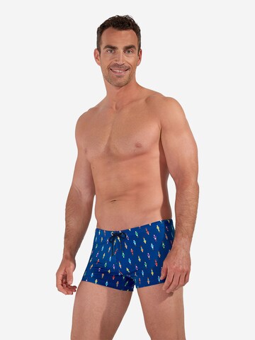 Shorts de bain ' Swim Shorts Calcio ' HOM en bleu : devant