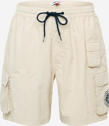 Pantalon cargo 'Noevelty' Tommy Jeans en beige : devant