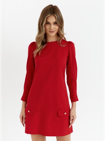 Makover - Vestido ' K148 ' en rojo: frente