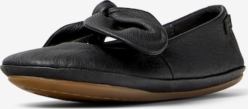 CAMPER Ballerina 'Right' in Schwarz: Vorderseite