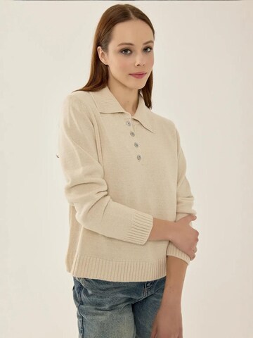 HiccupPulover 'Pullover' - bež boja