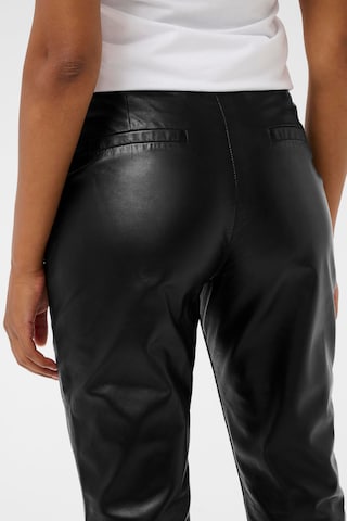 évasé Pantalon 'KAcarrie' Kaffe en noir