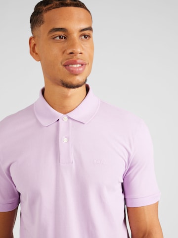 BOSS Poloshirt 'Pallas' in Lila