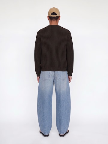 JACK & JONES - Jersey 'JJJAXON' en marrón