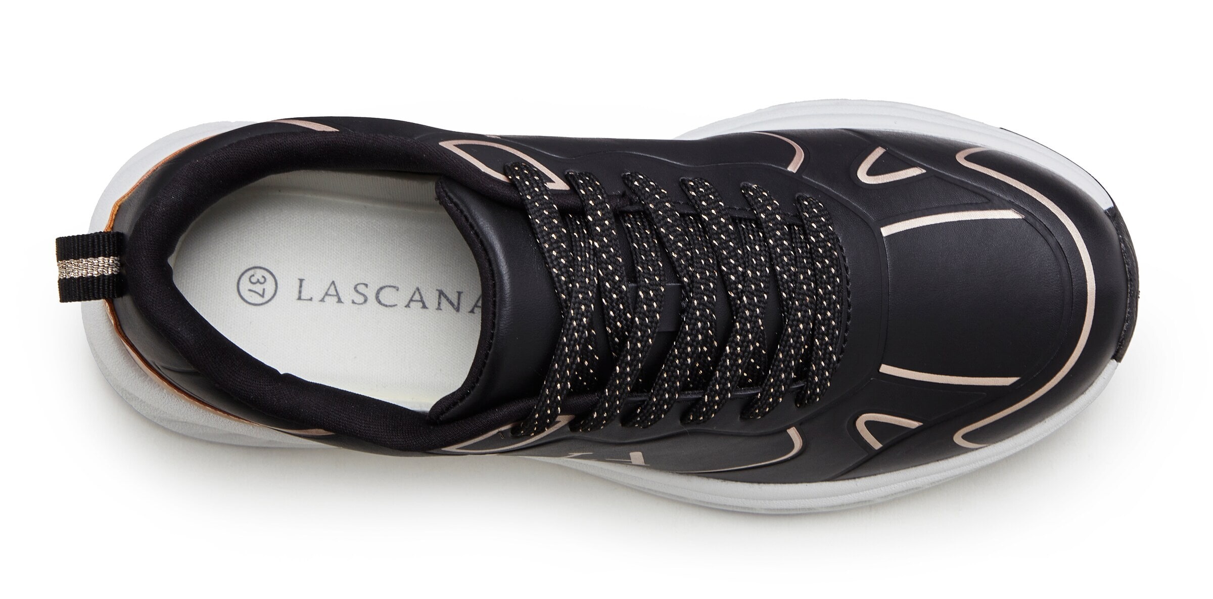 Baskets basses LASCANA en noir