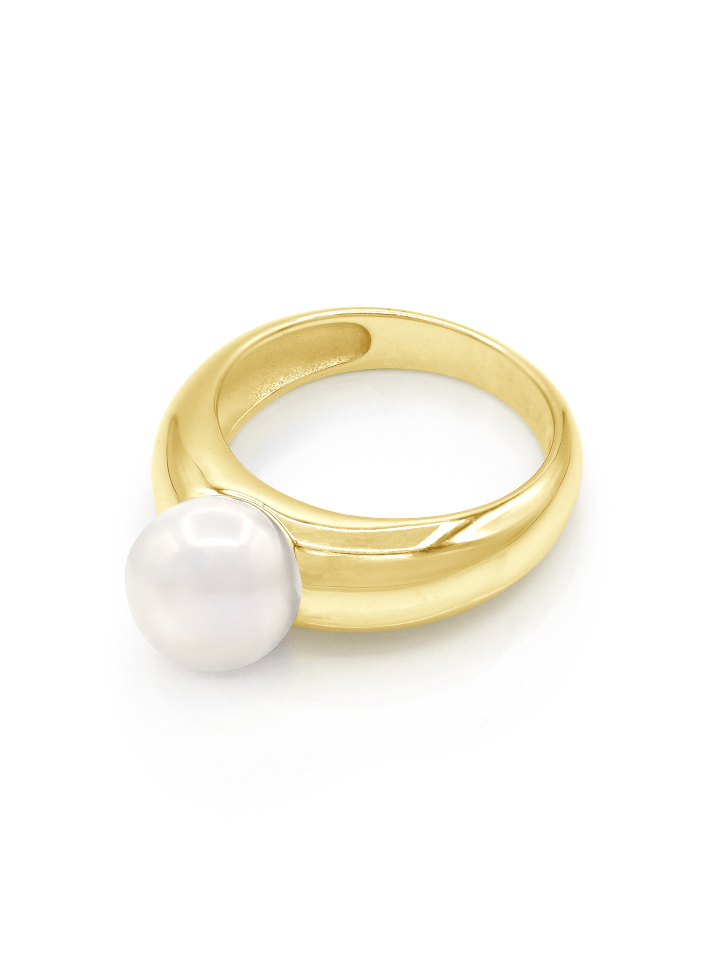 Bague 'VILLENEUVE' Ateliers Saint Germain en jaune