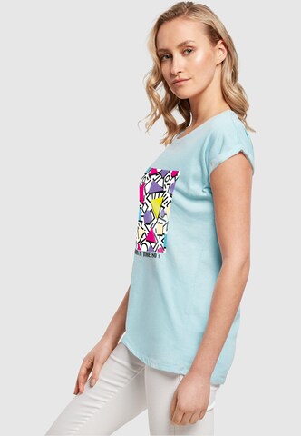 T-shirt 'Geometric Retro' Mister Tee en bleu