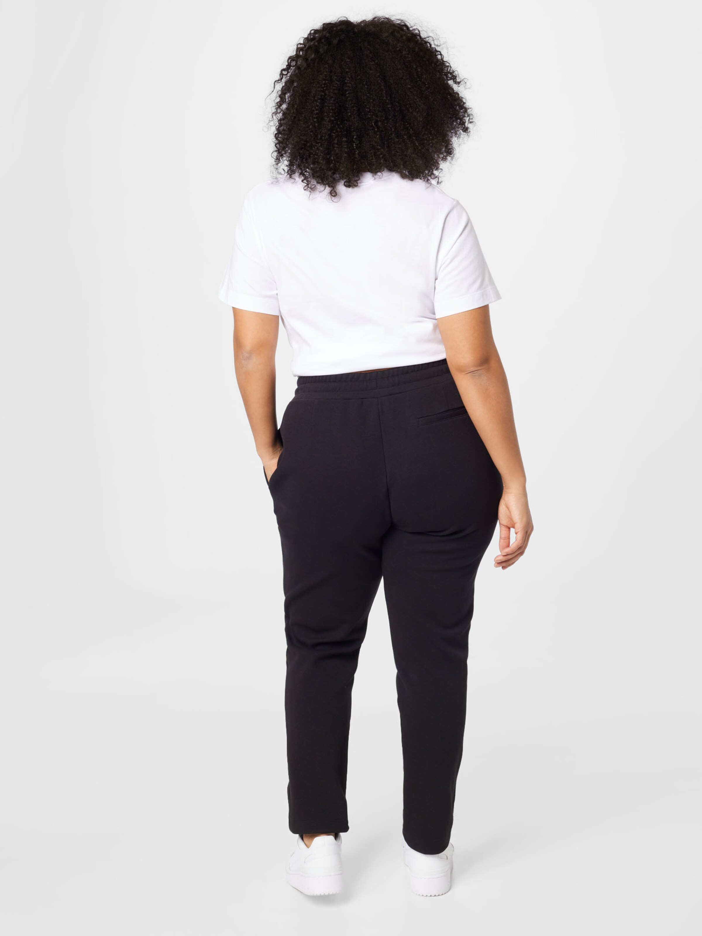 Frauen Große Größen Calvin Klein Curve Hose in Schwarz - YP11056 Frauen Große Größen Calvin Klein Curve Hose in Schwarz - YP11056