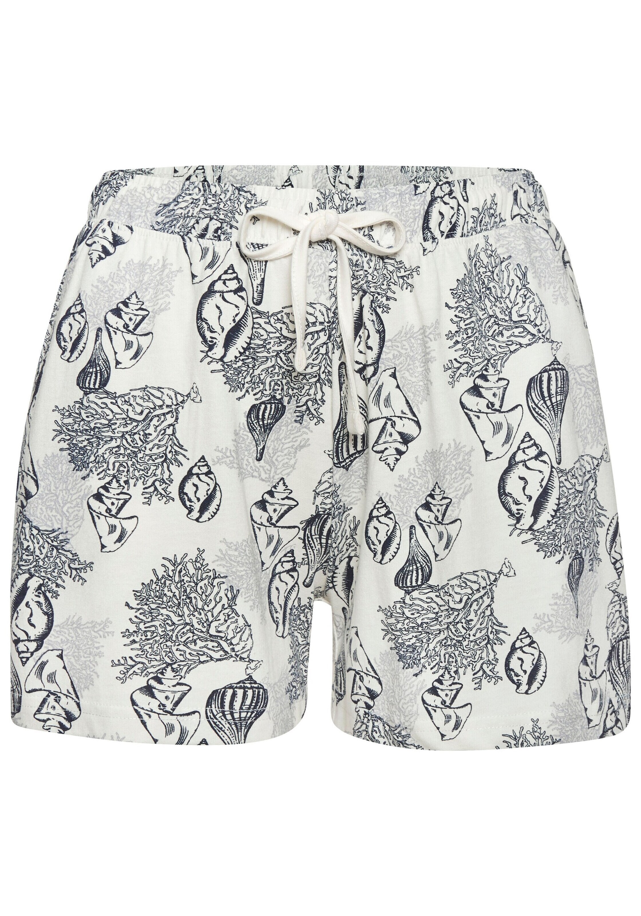 VIVANCE Kort pyjamas i vit