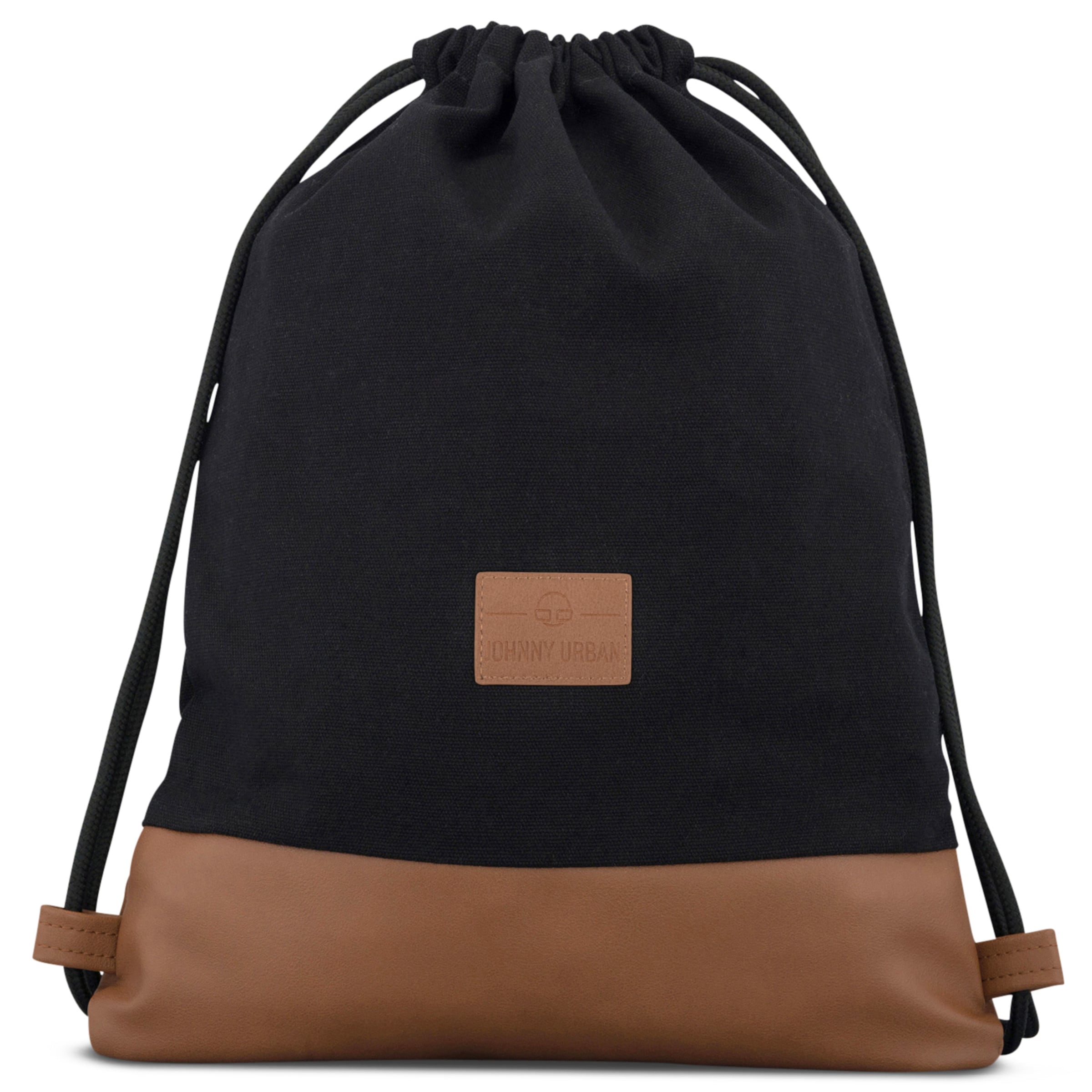 Johnny Urban Σάκος γυμναστηρίου 'Luke' σε μαύρο: μπροστά