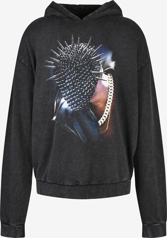 Sweat-shirt MT Upscale en noir : devant