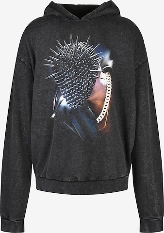 Sweat-shirt MT Upscale en noir : devant