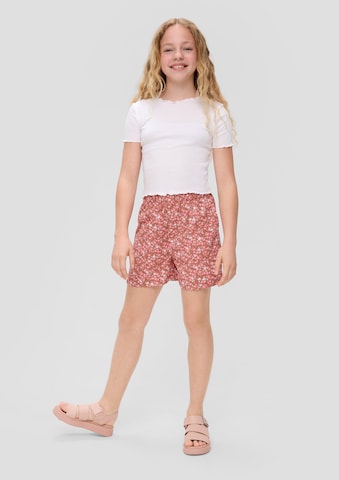s.Oliver Regular Shorts in Rot