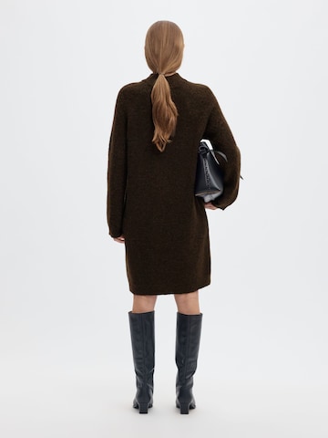 SELECTED Knit dress in Brown