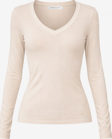 SASSYCLASSY - Camiseta en beige: frente