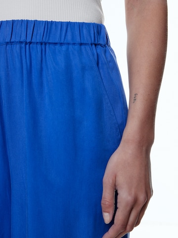 mėlyna EDITED Plačios klešnės Kelnės 'Nona'