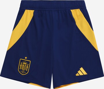 ADIDAS PERFORMANCE Regular Sportbroek 'Spain 24 Home' in Blauw: voorkant