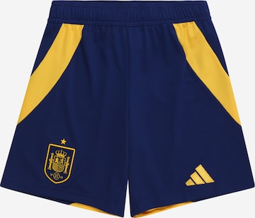 ADIDAS PERFORMANCE Regular Urheiluhousut 'Spain 24 Home' värissä sininen: edessä