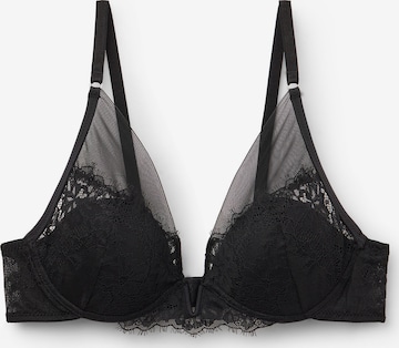 INTIMISSIMI Triangel BH in Schwarz: Vorderseite