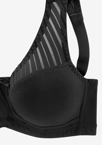 Sutien de tricou Sutien de la NUANCE pe negru