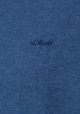 s.Oliver Men Big Sizes Trui in Blauw: voorkant