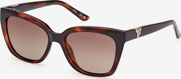 GUESS Sonnenbrille in Braun: Vorderseite