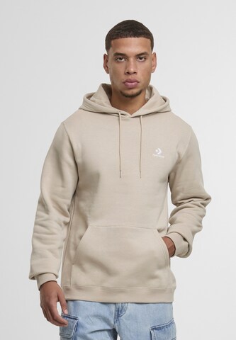 CONVERSE Herren ' Converse Embroidered Star Chevron Brushed Back Hoodie ' in Mischfarben: Vorderseite