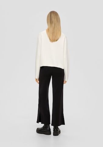 s.Oliver Wide leg Broek in Zwart