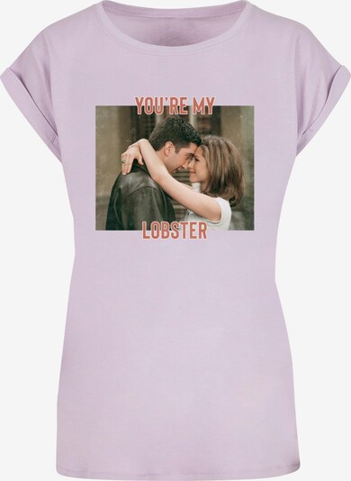 ABSOLUTE CULT T-Shirt 'Friends - You're My Lobster' in nude / flieder / schwarz, Produktansicht