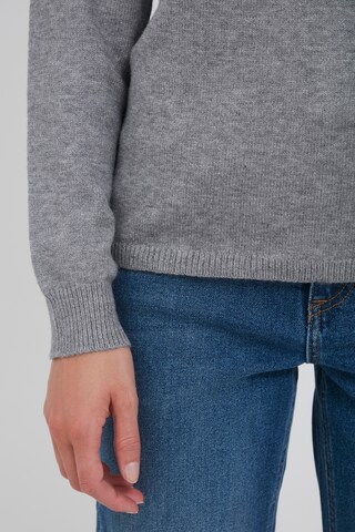 b.young Sweater 'BYNONINA DOT JUMPER' in Grey