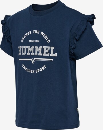 Hummel T-Shirt 'Violet' in Blau