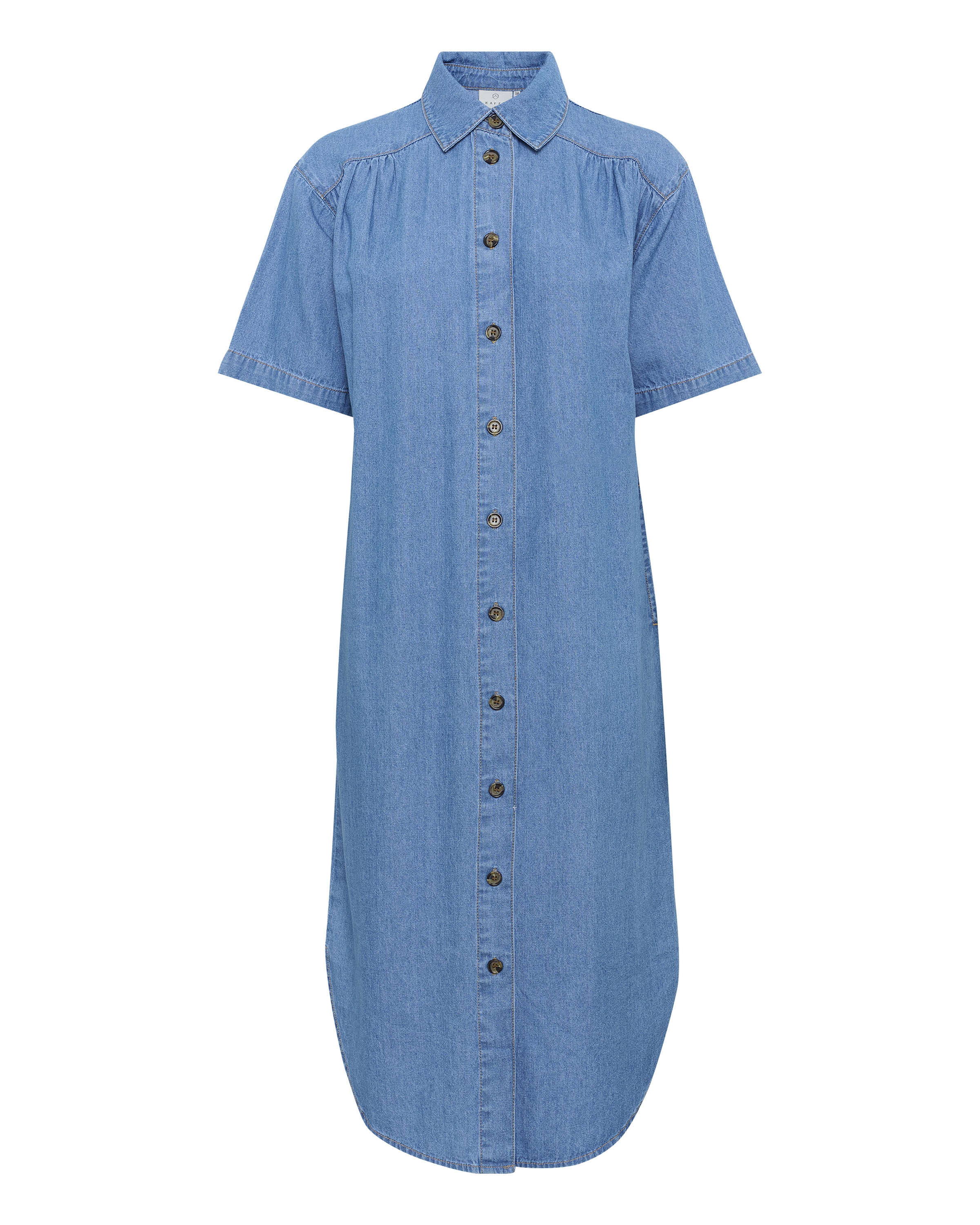 KaffeKošulja haljina 'KALuise' - plava boja: prednji dio